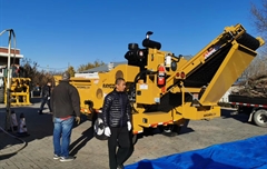 2019年，長(zhǎng)春市伊通河設(shè)施維護(hù)處采購(gòu)一臺(tái)Rayco大型粉碎機(jī)1754.